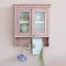 Vintage Inspired Wall Cabinet Antique