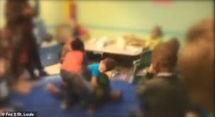 Video Shows Fight Club At St Louis Daycare Daily Mail Online