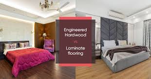 engineered hardwood vs laminate