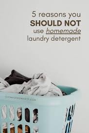 homemade laundry detergent