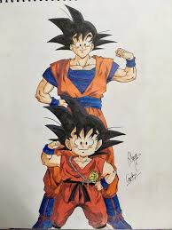 The legacy of goku, was developed by webfoot technologies and released in 2002. Fanart Goku Kid Goku Let S Get Stronger Together Dragon Ball Z Manga