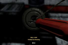 Bend a second bobby pin in half to make a lever, and insert it into the bottom part of the lock. Fallout 76 Lockpicking Guide Polygon
