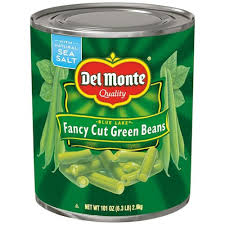 fancy cut green beans delmonte