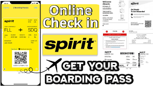 my spirit airlines boarding p
