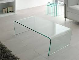 Free delivery over £40 to most of the uk great selection excellent customer service find everything for a beautiful home. Contemporary Transparent Glass Curved Edge Coffee Table High Gloss Furniture Modern Coffee Tables Modern Glass Coffee Table