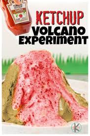 ketchup volcano science experiment