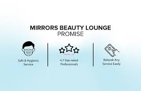 mirrors beauty lounge home