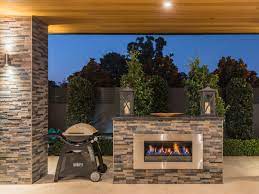 Outdoor Fireplaces Design Trend