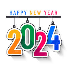 New Year 2024 PNG Transparent Images Free Download | Vector Files | Pngtree
