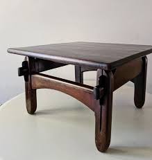 Brazilian Solid Wood Side Table Mid