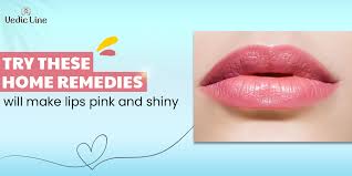 make lips pink shiny