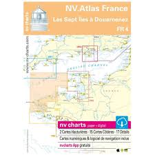 Nv Charts Fr 4 Nv Atlas France Islands In Douarnenez Paper And Download