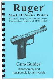 ruger mark iii pistol manual book 3