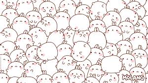 Feel free to send us your own wallpaper and we will consider adding it to appropriate category. Molang Enjoy This New Cute Wallpaper Download The Hq Facebook