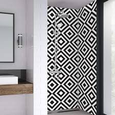 Wetwall Acrylic Diamond Bathroom Wall