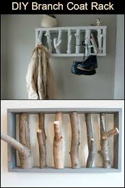 You'll need to go find some trees. Diy Branch Coat Rack Your Projects Obn Diy Coat Rack Diy Coat Wood Diy