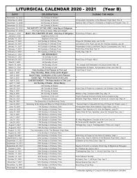 Liturgical calendar 2021 catholic pdf. Https S3 Amazonaws Com Media Cloversites Com Db Dbfc9f5b C296 416c A56e 92dd34f1ef86 Documents Liturgical Calendar 2020 2021 Pdf