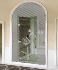 Sandblasted Shower Glass In Endless Awe