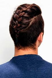 men s updos for long hair a simple