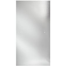 framed pivot shower door kit in silver