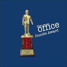 If you've ever watched the episode and wondered which dundie you would be awarded, now's your chance to find out. Longest Engagement Awardthe Dundie Awardthe Office Tv Show Etsy Office Tv Show Michael Scott Office Tv