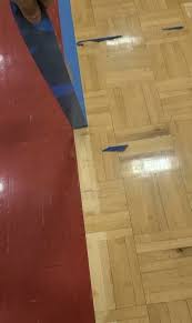 tape is best for our gym floor
