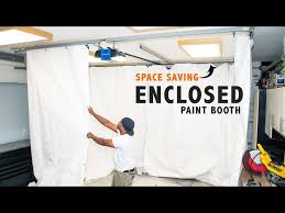 how to make a paint booth easy set up