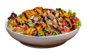 chargrilled peach salad for summer 2022