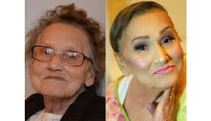 watch a makeup artist transform her 80