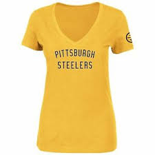 Details About Pittsburgh Steelers Nfl Womens Majestic Short Sleeve Tee Shirt Size Medium Nwt