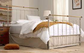Iron Brass Sleigh Bed Iron Beds