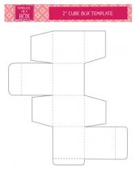 Printable Cube Box Template
