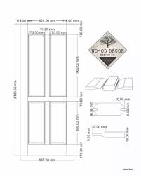 wd 21 solid wood door panelled door