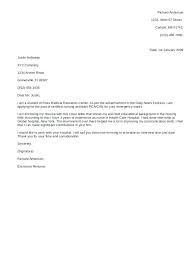 Simple Cover Letter Resume This Is Best Email Examples Sample With