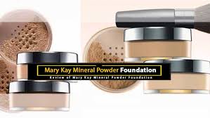 Guide Review Of Mary Kay Mineral Powder Foundation Mineral