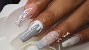 Looking at pictures of long nails please visit www.ournails.com to see more! Long Cute Acrylic Nails For Winter Nail And Manicure Trends