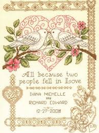 Free Cross Stitch Patterns For Weddings Wedding And