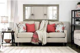 Nadene Beige Sofa In 2023 Upholstered