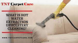what is hot water extraction upholstery