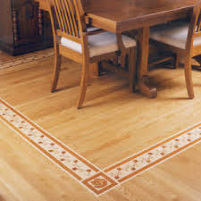 hardwood floor border placement