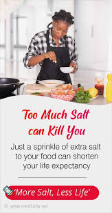 adding extra salt to your food may up