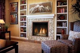 Fireplace Decor Rustic Mountain Art