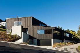 V-shaped Modern House with Great Lake Views gambar png