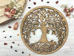 Tree Of Life Wooden Wall Hanging