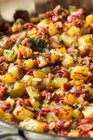 canned corned beef hash recipe table