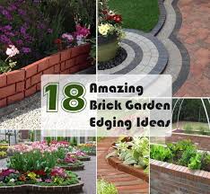 18 Brick Garden Edging Ideas That Looks