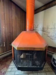Original Malm Orange Fireplace Model