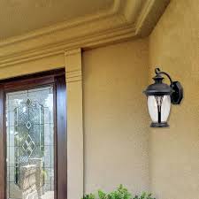 Bronze 1 Light Outdoor Wall Lamp