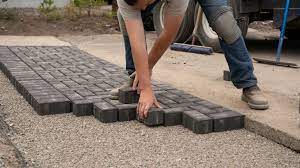 Install Permeable Pavers In Landscape