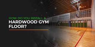 how to hardwood gym floor installation
